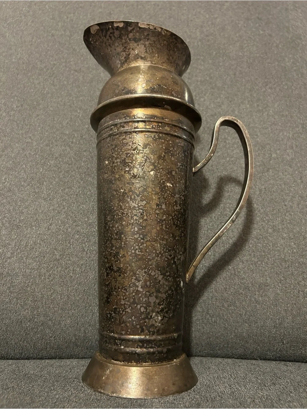 Pottery Barn Vintage Silver Plated Cocktail Shaker